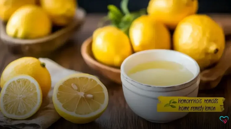 hemorroidas tratamento caseiro limão