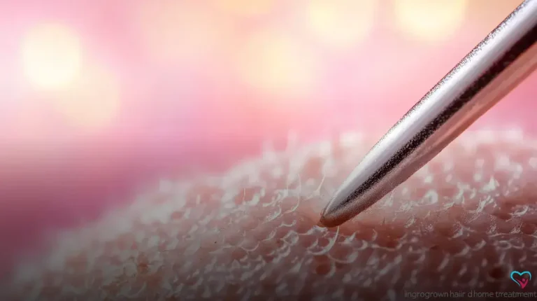 pelo encravado inflamado tratamento caseiro