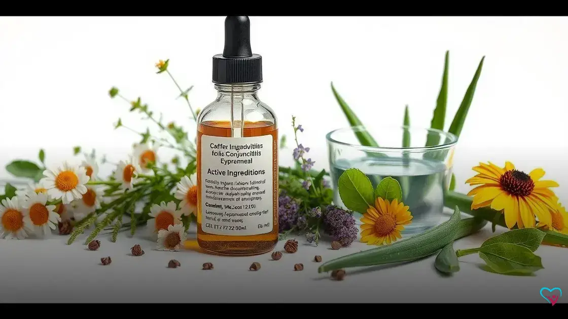 medicamento para conjuntivite