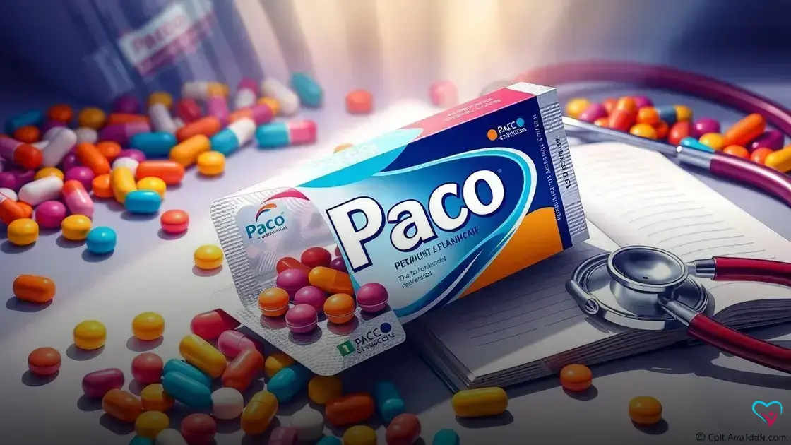 Para que serve o medicamento paco? Descubra suas funções!