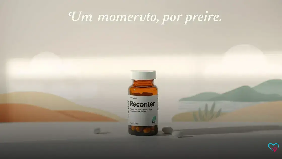 Para que serve o remedio reconter? Descubra sua função!