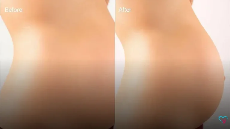 estrias antes e depois de tratamento