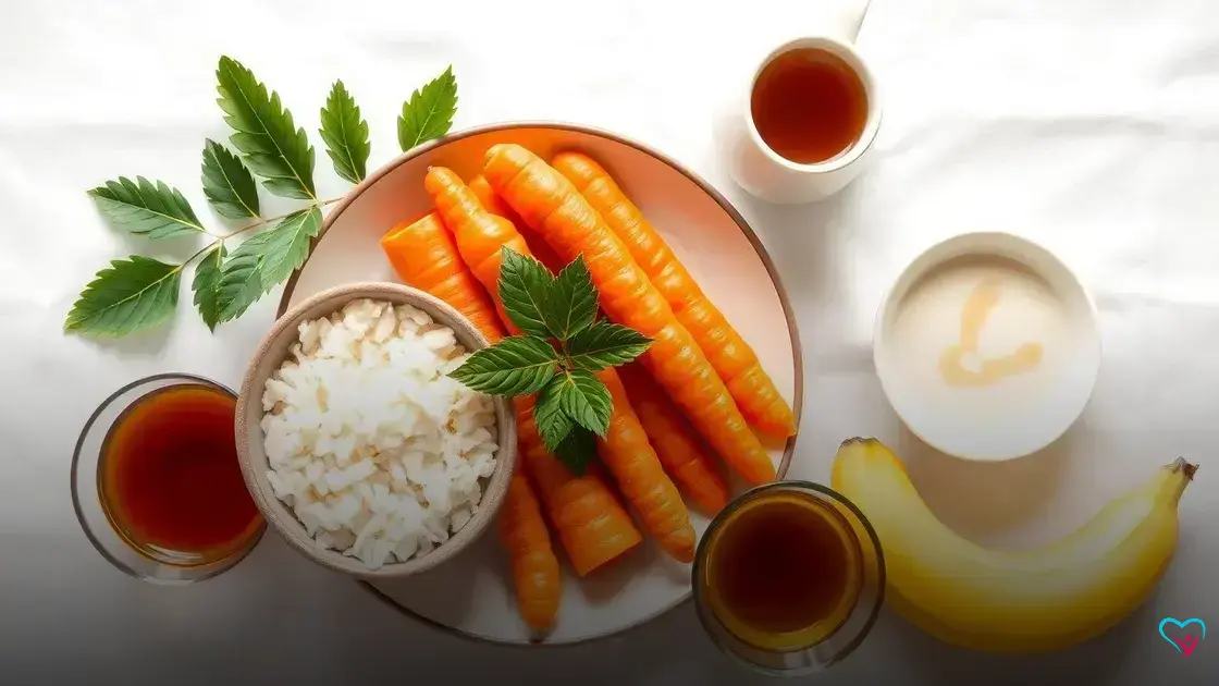 O que comer para dor de barriga: alívio rápido e eficaz!